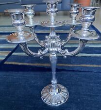 Candelabro 5 fiamme ARGENTO 800 Nuovo