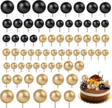 66 Pezzi Topper Torte Nere E