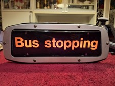 INSEGNA "stop" BMAC BUS - BMAC