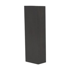 Grezzo in legno di ebano nero