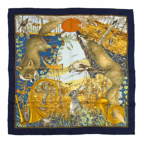 Sciarpa caccia hermes carre - da,