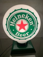 Lampada pubblicitaria birra HEINEKEN BEER anni 80’