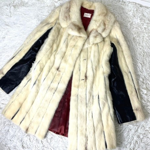 Cappotto visone donna - , bianco