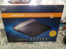 Linksys E2500 Wireless WiFi 5 Router Solo Internet Dual Band Mesh AC1200 Nero