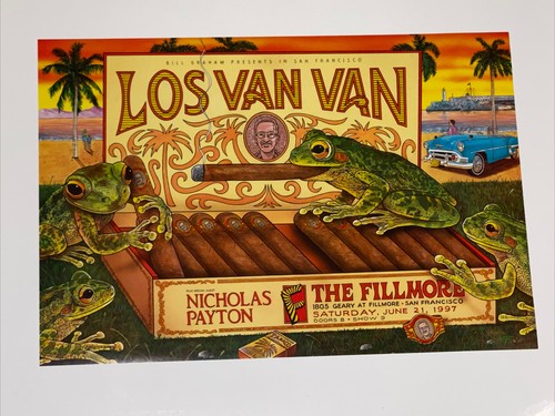 Frogs smoking cigars - los, van