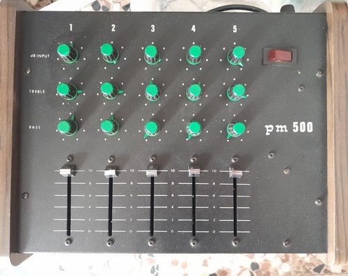 Steelphon 500 mixer audio - mixer,