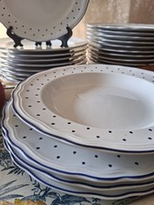 6+6 piatti Richard Ginori Goccia blù