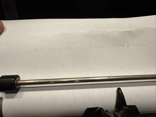 Macchina scrivere portatile - da,