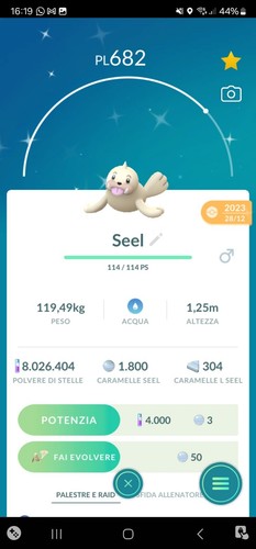 Seel shiny pokemon - shiny,