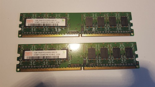 Kit ram ddr2 2gb - ram,