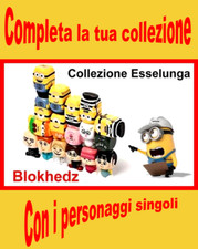 BLOKHEDZ Minions Collezione Completa Esselunga blockhedz punti figures foodies🚀