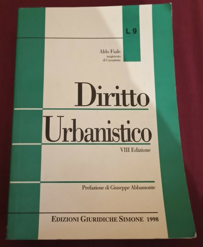 Diritto urbanistico viii - urbanistico,