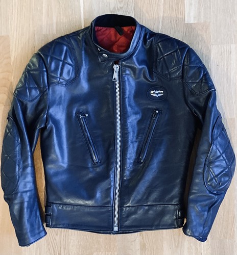 Giacca moto pelle - , uomo