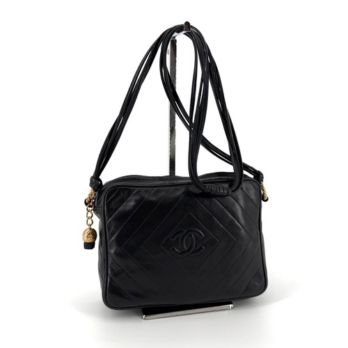 Chanel sac caméra cuir - chanel,