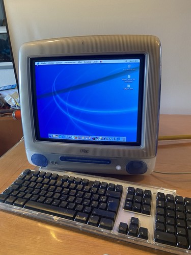 Apple imac bleu powerpc - 15",