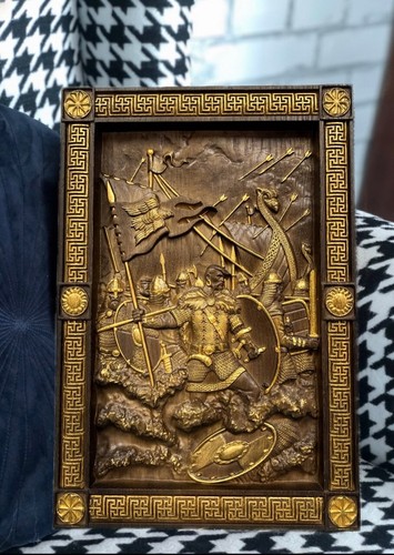 Arte vichinga legno - arte, in