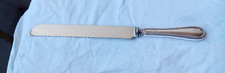 Coltello pane panettone stile Inglese  argento 800 Padova  28.5  cm
