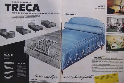 Publicité presse 1962 treca - publicitÉ,
