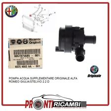 51975685 POMPA ACQUA SUPPLEMENTARE ORIGINALE ALFA ROMEO GIULIA/STELVIO 2.2 D