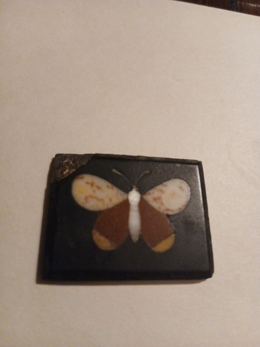 Piccolo antico pannello - , spilla