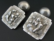 Gemelli argento asia fatti - gemelli,