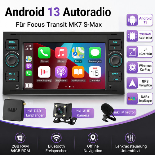 Autoradio android per ford - autoradio,