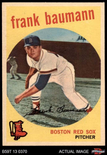 1959 topps 161 - topps, baumann