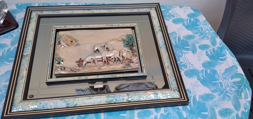 Quadro bassorilievo con - quadro, in