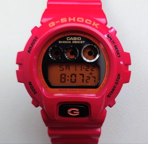 Casio shock 6900cb rosso - casio,