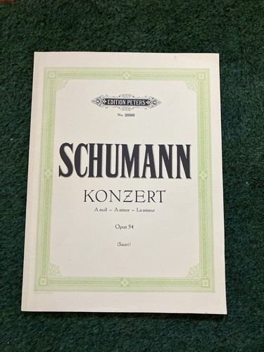Schumann concerto minore - schumann,