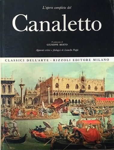 Libro arte canaletto classici - libro,
