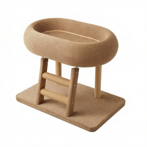 Tiragraffi con cuccia - tiragraffi,