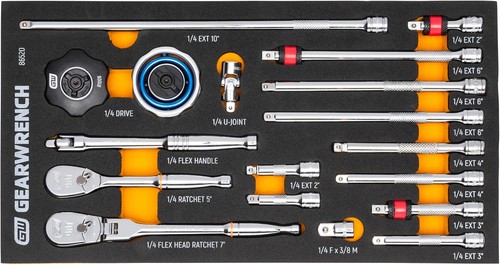 Set utensili cricchetto - set,