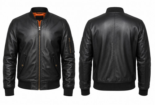 Bomber pelle uomo - pelle,