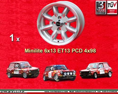 Cerchio autobianchi a112 - 1,