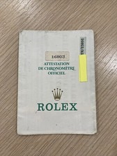Rolex Papers submariner 16803