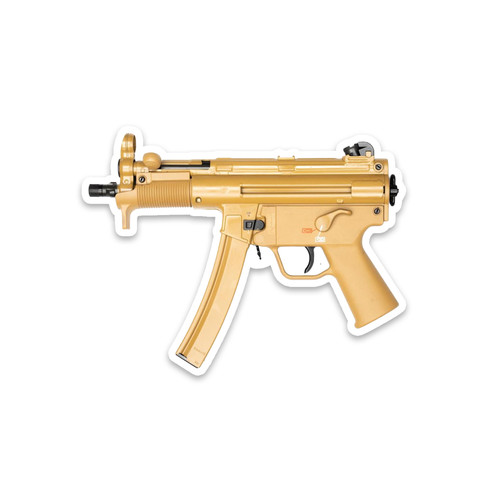 Adesivo pistola mp5 - adesivo, hk
