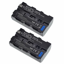 2x Batteria NP-F550 per Sony