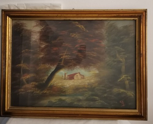 Quadro olio tela - olio,