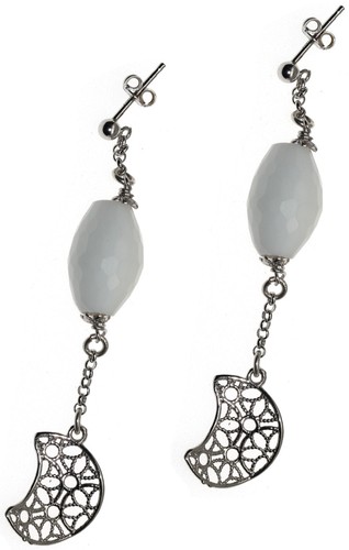Orecchini argento 925 donna - argento,