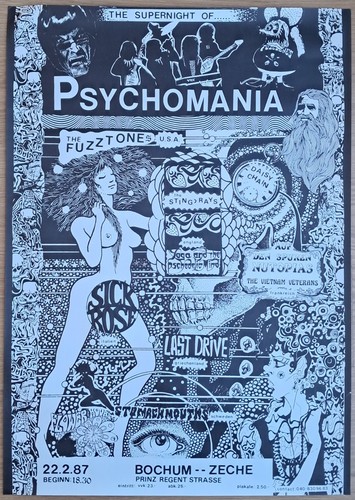 Psychomania fuzztones sting - fuzztones,