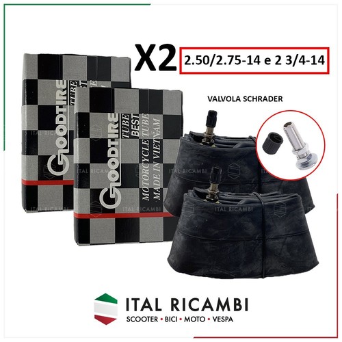 Coppia due camere aria - 2, d'aria