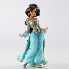 Disney Vetrina Jasmine Couture de Force Figurina Aladdin 8in Resina 4037522 Nuova