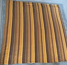 Pair Vintage 1960s 1970s Brown
