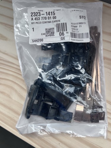 Kit pezzi centina capote smart - kit,