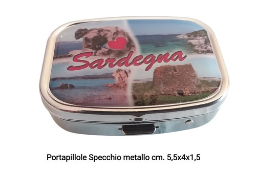 Scatola portapillole metallo - scatola,