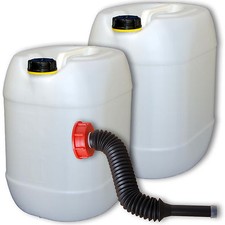 2x taniche vuote contenitore