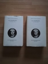 Marco Tullio Cicerone LE FILIPPICHE a cura di B. Mosca 2 VOLUMI Mondadori 1972