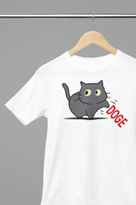 T-shirt divertenti gatto che