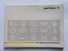 OPEL CORSA LIBRETTO USO